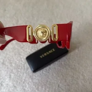Versace | Accessories | Versace Bold Red Sunglasses With  display picture 3